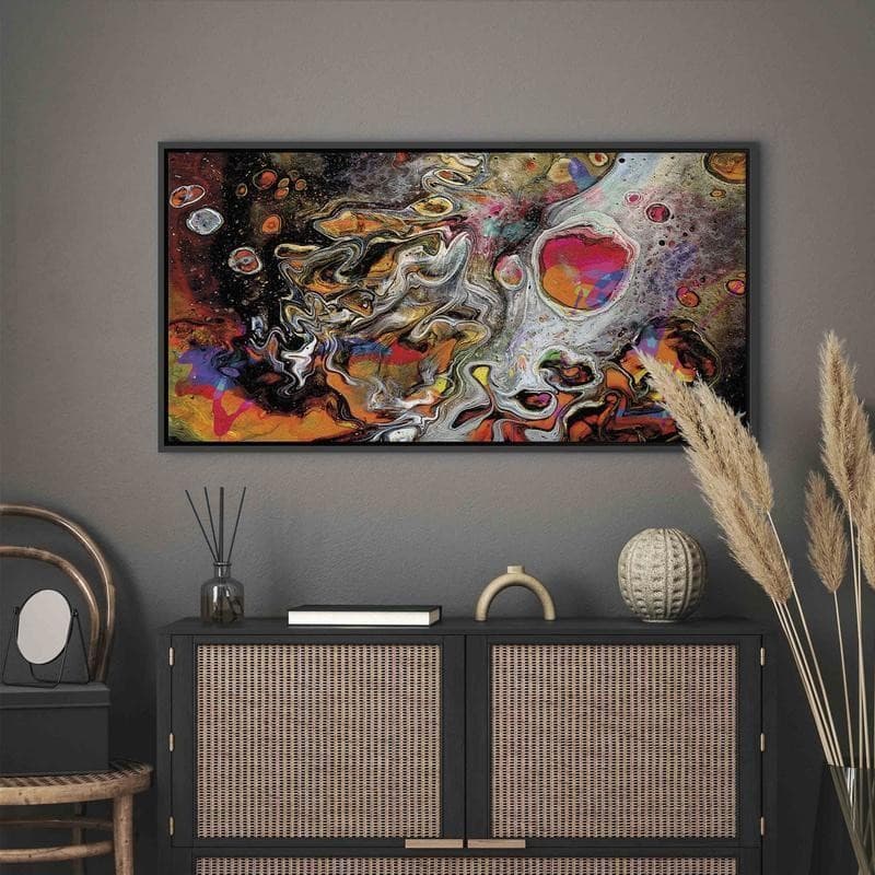 Quadro Paint Universe (1 Part) Wide in Poster e stampe Collezione Casa - Trebisacce, commercioVirtuoso.it