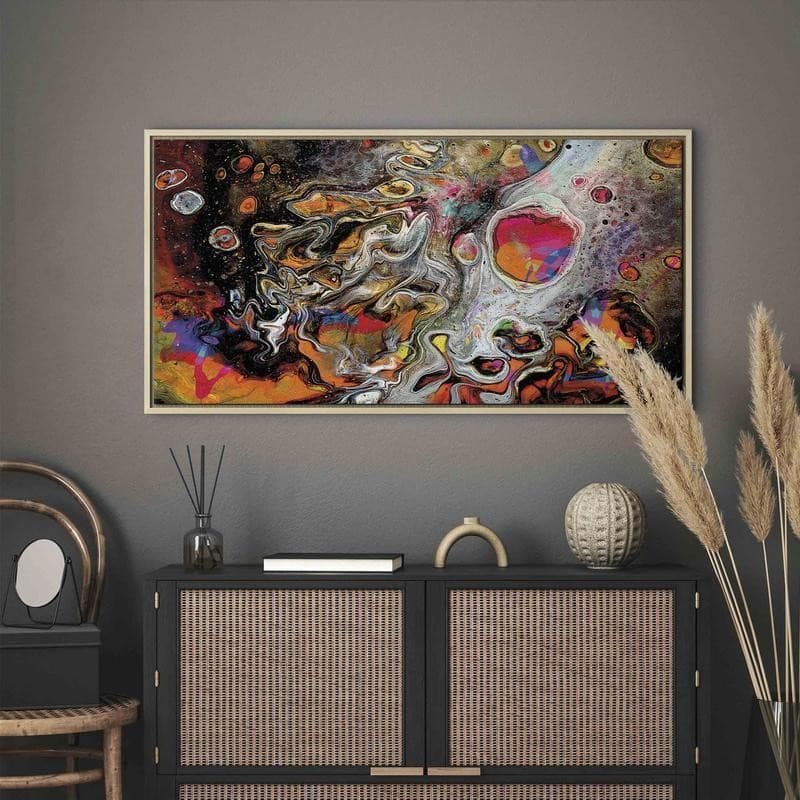 Quadro Paint Universe (1 Part) Wide in Poster e stampe Collezione Casa - Trebisacce, commercioVirtuoso.it