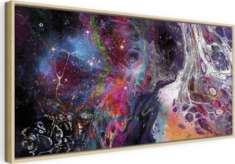 Quadro Colourful Galaxy (1 Part) Wide in Poster e stampe Collezione Casa - Trebisacce, commercioVirtuoso.it