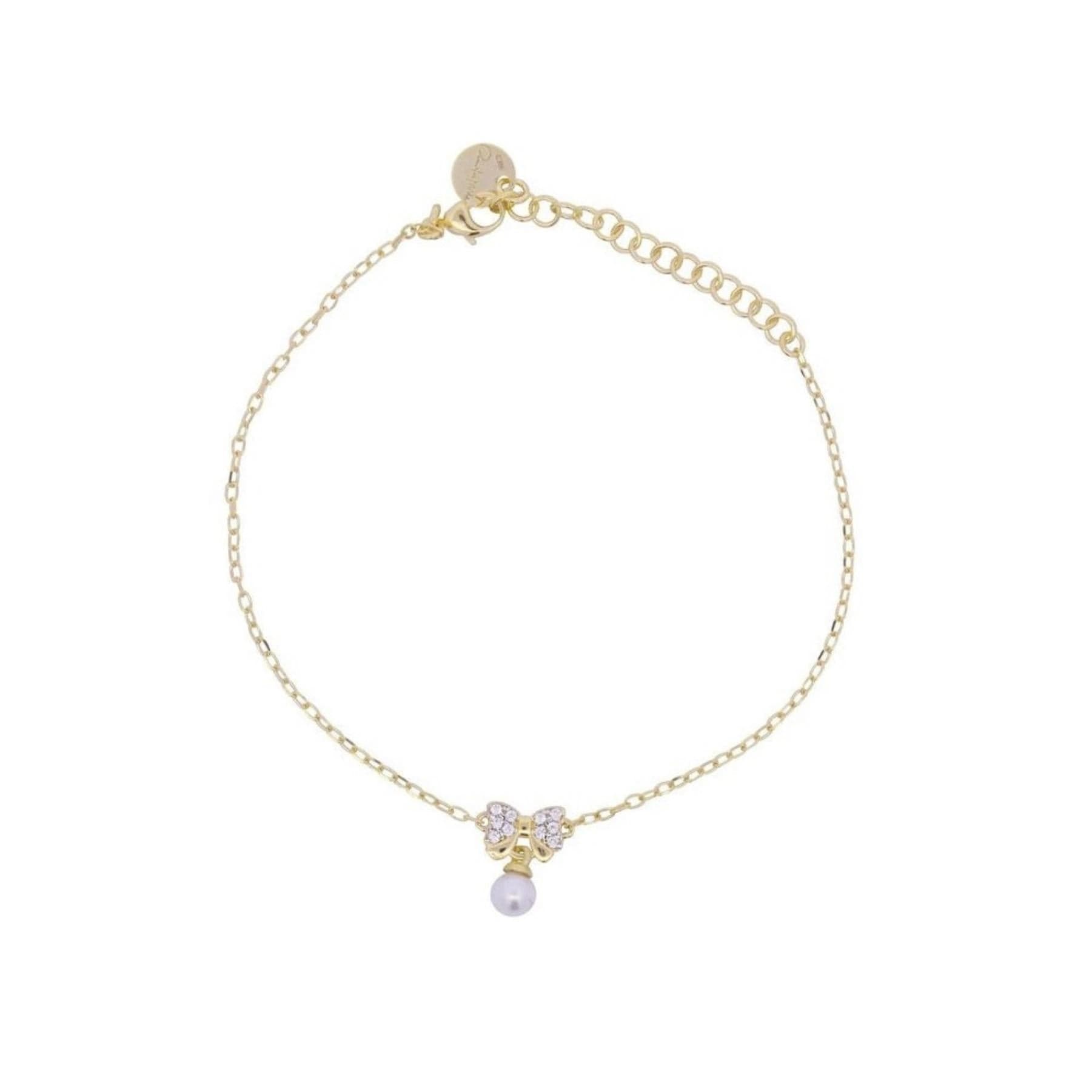 Rue des mille - Bracciale con fiocco e zirconi