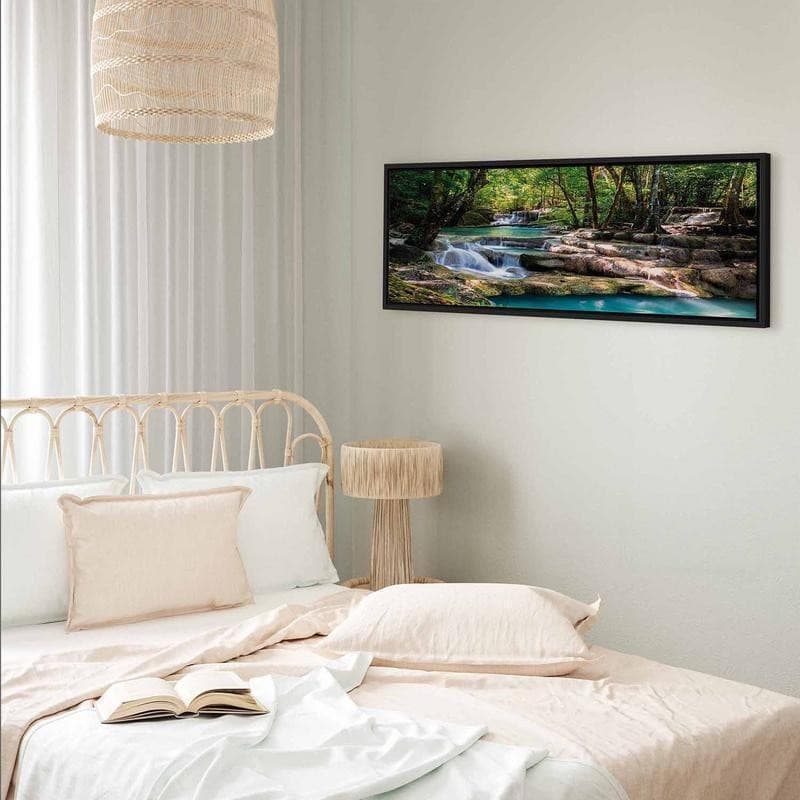 Quadro Nature Forest Waterfall in Poster e stampe Collezione Casa - Trebisacce, commercioVirtuoso.it