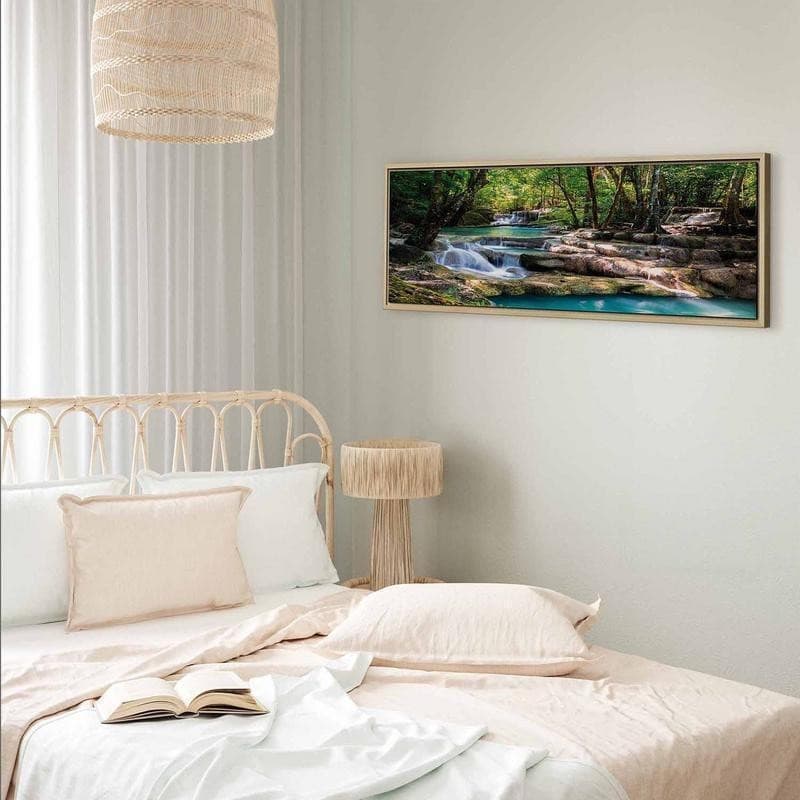 Quadro Nature Forest Waterfall in Poster e stampe Collezione Casa - Trebisacce, commercioVirtuoso.it