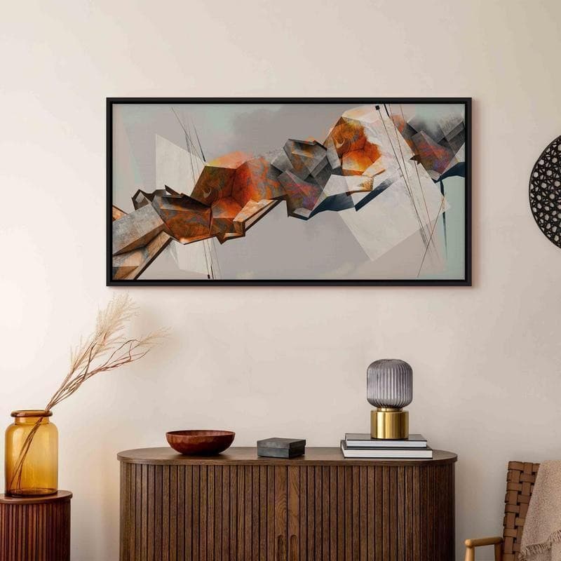 Quadro Abstract Chain in Poster e stampe Collezione Casa - Trebisacce, commercioVirtuoso.it