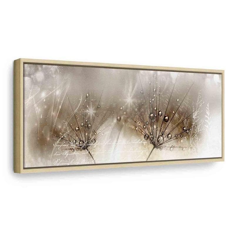 Quadro  Drops of Dew (1 Part) Brown Narrow