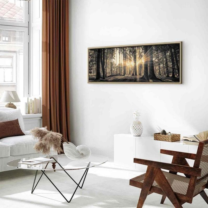 Quadro Il sole del bosco in Poster e stampe Collezione Casa - Trebisacce, commercioVirtuoso.it
