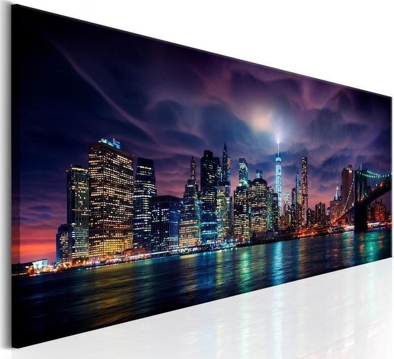 Quadro New York Dark City in Poster e stampe Collezione Casa - Trebisacce, commercioVirtuoso.it