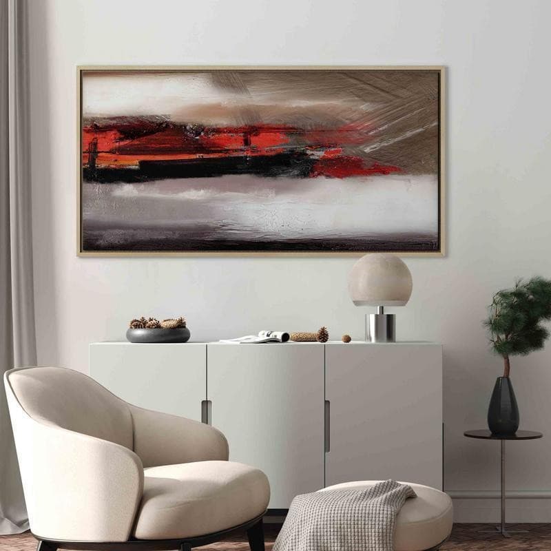 Quadro Courage (1 Part) Wide in Poster e stampe Collezione Casa - Trebisacce, commercioVirtuoso.it
