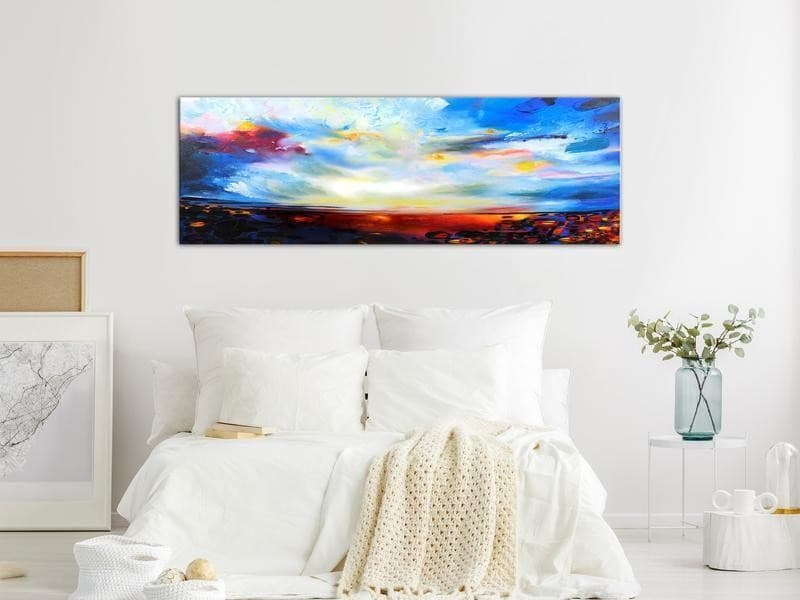 Quadro Colourful Sky (1 Part) Narrow in Poster e stampe Collezione Casa - Trebisacce, commercioVirtuoso.it