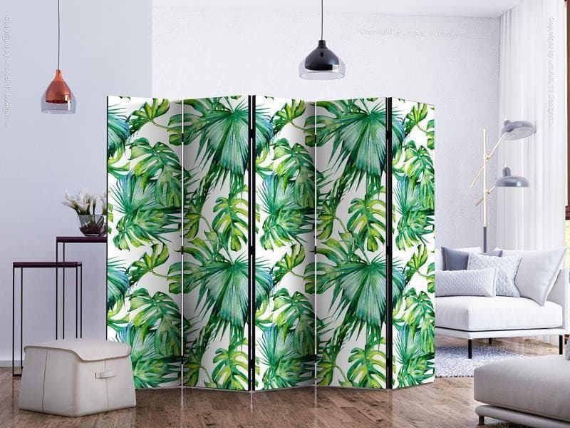 Paravento Jungle Leaves II [divisori da interno] in Paraventi Collezione Casa - Trebisacce, commercioVirtuoso.it
