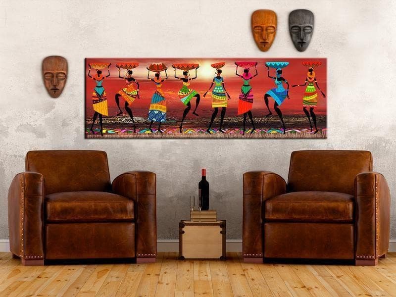 Quadro African Women Dancing in Poster e stampe Collezione Casa - Trebisacce, commercioVirtuoso.it