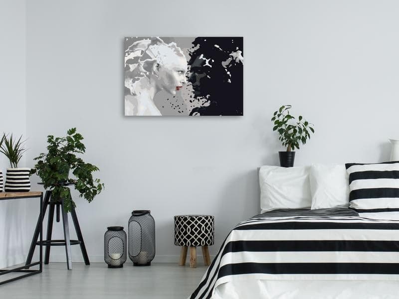 Quadro fai da te Black & White in Poster e stampe Collezione Casa - Trebisacce, commercioVirtuoso.it