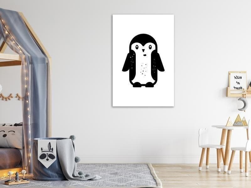 Quadro Funny Penguin (1 Part) Vertical in Poster e stampe Collezione Casa - Trebisacce, commercioVirtuoso.it