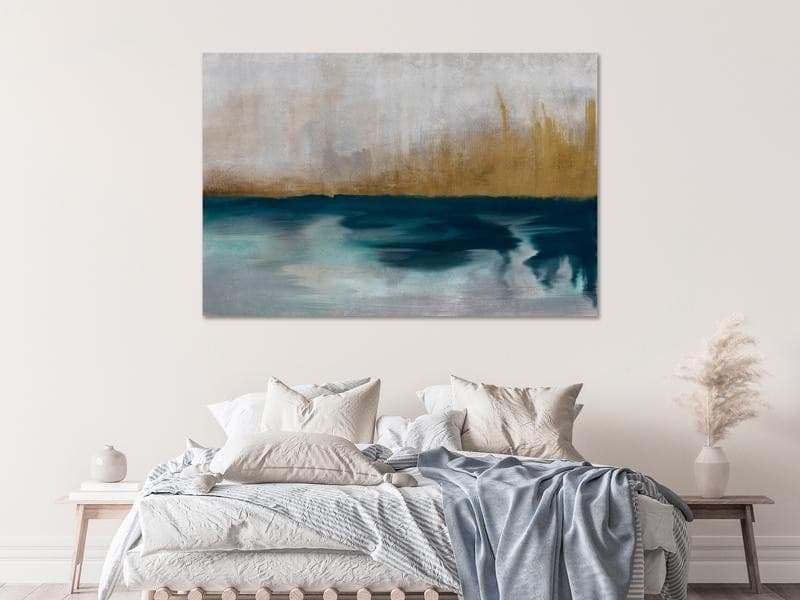 Quadro Golden Grasses (1 Part) Wide in Poster e stampe Collezione Casa - Trebisacce, commercioVirtuoso.it