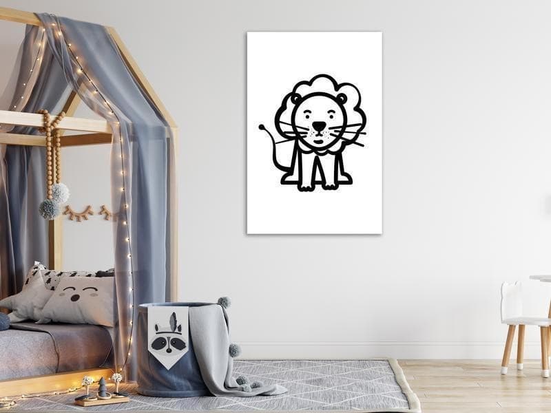 Quadro Little King (1 Part) Vertical in Poster e stampe Collezione Casa - Trebisacce, commercioVirtuoso.it