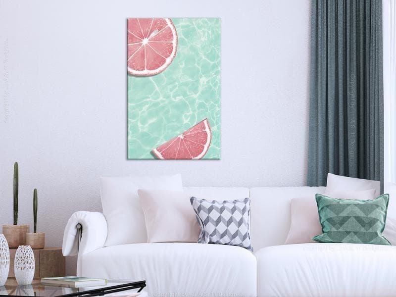 Quadro Refreshing Deep (1 Part) Vertical in Poster e stampe Collezione Casa - Trebisacce, commercioVirtuoso.it