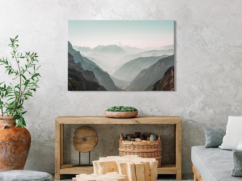 Quadro Mountain Horizon (1 Part) Wide in Poster e stampe Collezione Casa - Trebisacce, commercioVirtuoso.it