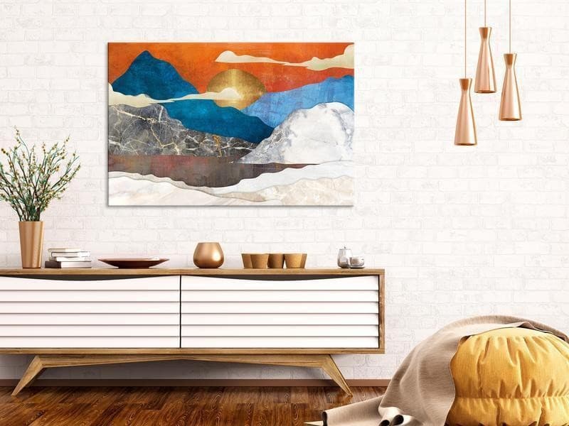 Quadro Mountain Idyll (1 Part) Wide in Poster e stampe Collezione Casa - Trebisacce, commercioVirtuoso.it