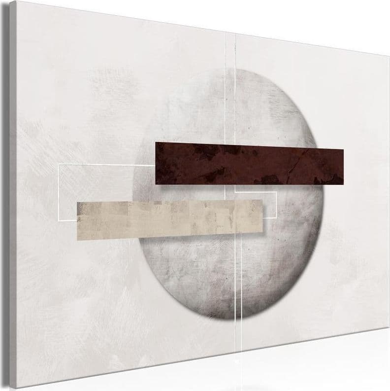 Quadro Geometric Decay (1 Part) Wide in Poster e stampe Collezione Casa - Trebisacce, commercioVirtuoso.it