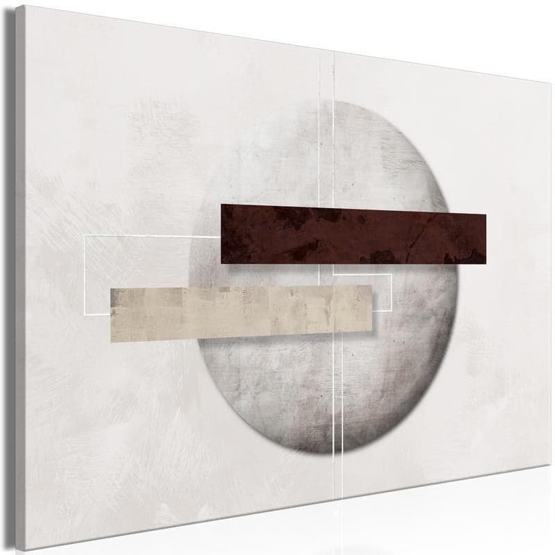 Quadro Geometric Decay (1 Part) Wide in Poster e stampe Collezione Casa - Trebisacce, commercioVirtuoso.it
