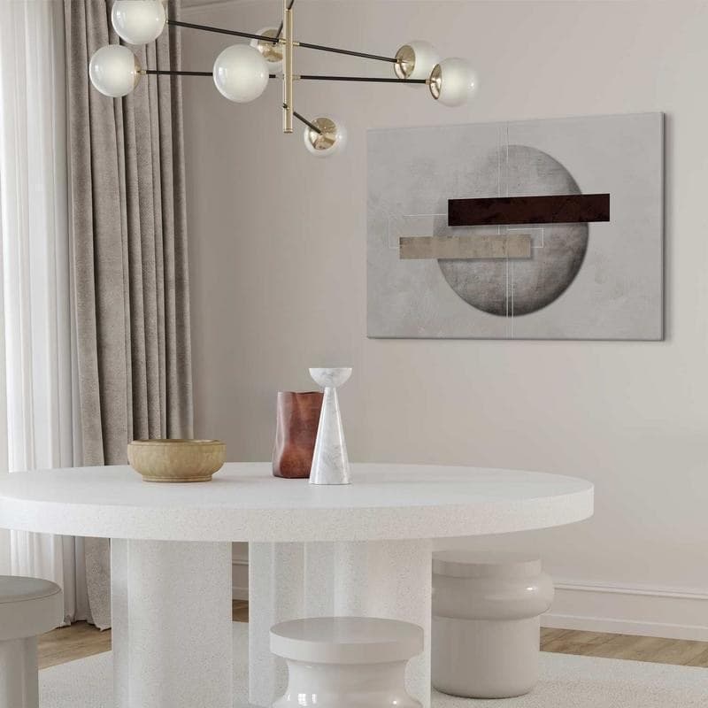 Quadro Geometric Decay (1 Part) Wide in Poster e stampe Collezione Casa - Trebisacce, commercioVirtuoso.it