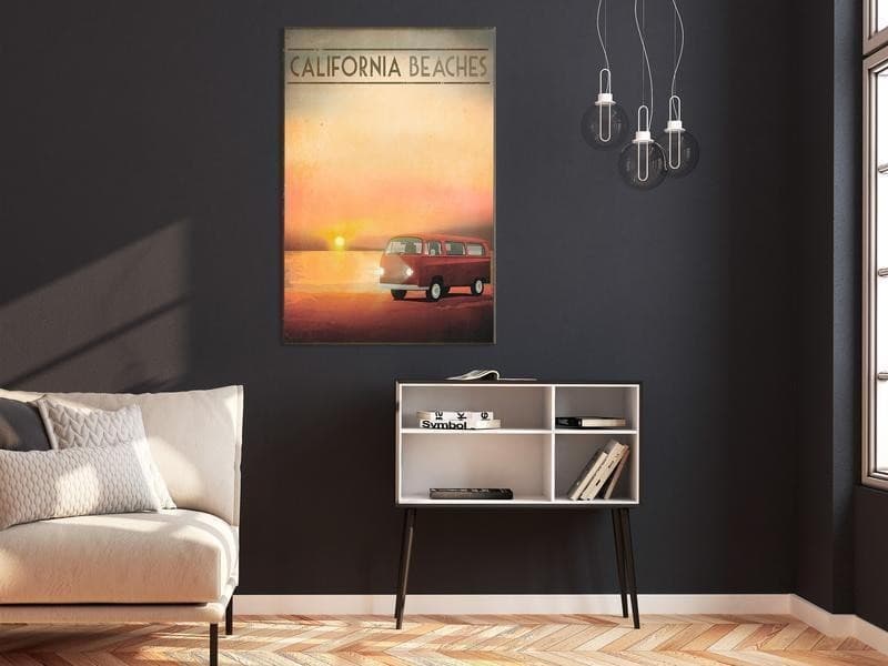Quadro California Beaches (1 Part) Vertical in Poster e stampe Collezione Casa - Trebisacce, commercioVirtuoso.it