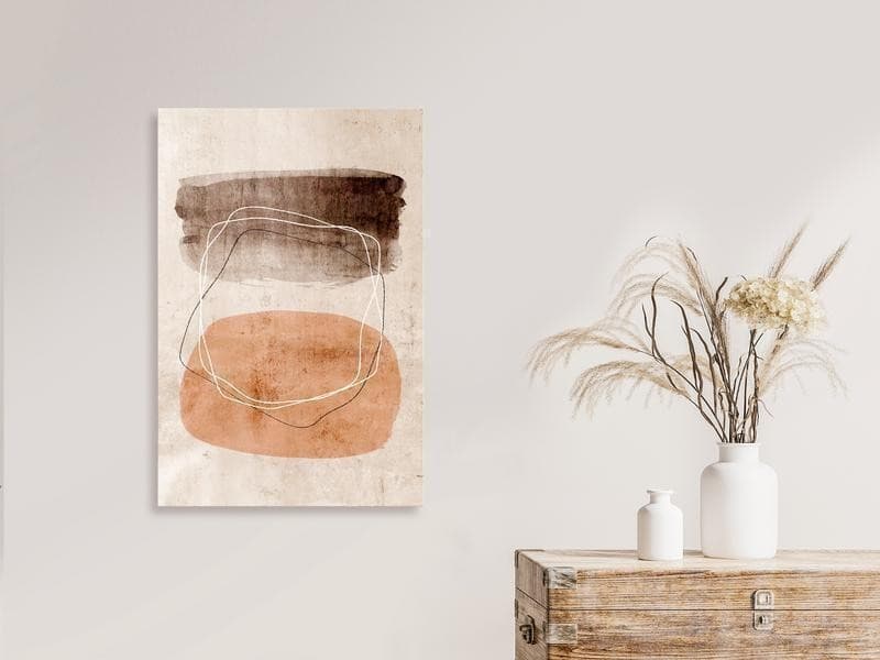 Quadro Vibrating Figures (1 Part) Vertical in Poster e stampe Collezione Casa - Trebisacce, commercioVirtuoso.it