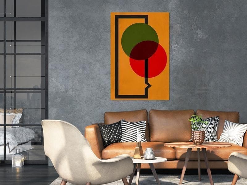 Quadro Wheel Composition (1 Part) Vertical in Cavalletti Collezione Casa - Trebisacce, commercioVirtuoso.it