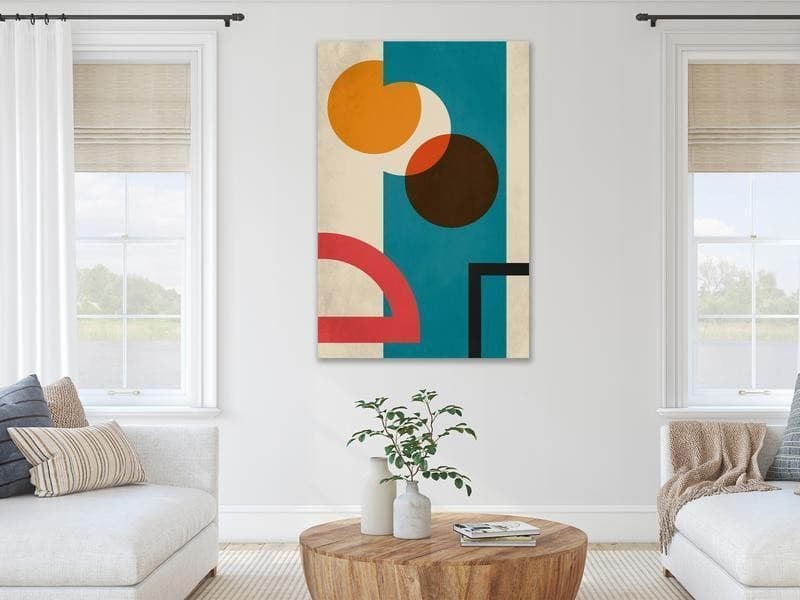 Quadro Hidden Shape (1 Part) Vertical in Poster e stampe Collezione Casa - Trebisacce, commercioVirtuoso.it