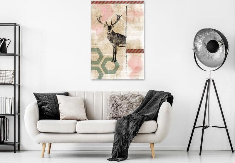 Quadro Lost Deer (1 Part) Vertical in Poster e stampe Collezione Casa - Trebisacce, commercioVirtuoso.it