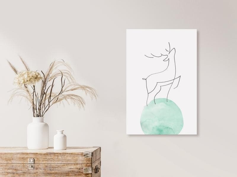 Quadro Courage (1 Part) Vertical in Poster e stampe Collezione Casa - Trebisacce, commercioVirtuoso.it