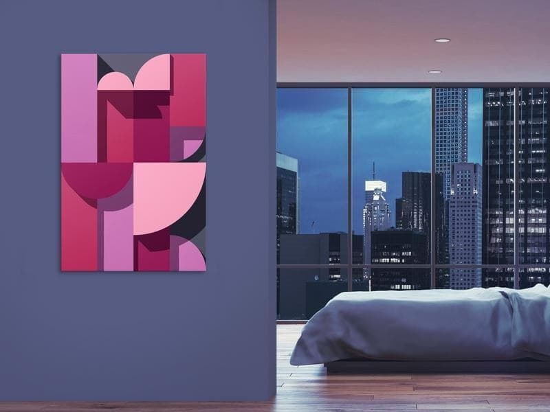 Quadro Abstract Home (1 Part) Vertical in Poster e stampe Collezione Casa - Trebisacce, commercioVirtuoso.it