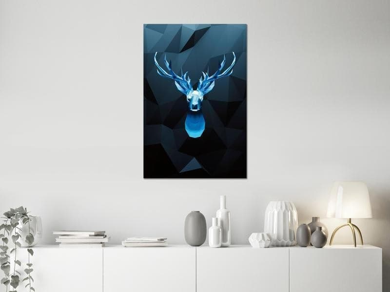 Quadro Ice Deer (1 Part) Vertical in Poster e stampe Collezione Casa - Trebisacce, commercioVirtuoso.it