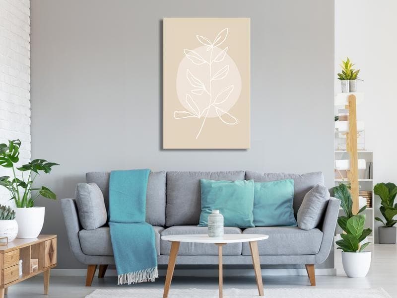 Quadro Bright Twig (1 Part) Vertical in Poster e stampe Collezione Casa - Trebisacce, commercioVirtuoso.it