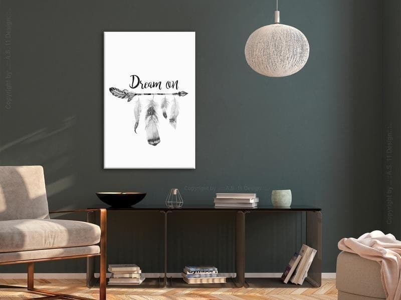 Quadro Dream On (1 Part) Vertical in Poster e stampe Collezione Casa - Trebisacce, commercioVirtuoso.it