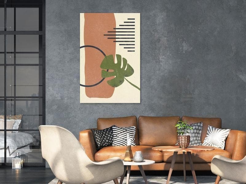 Quadro Geometry of Nature (1 Part) Vertical in Poster e stampe Collezione Casa - Trebisacce, commercioVirtuoso.it