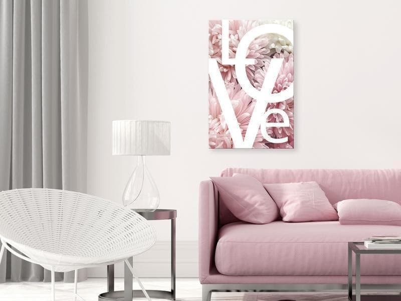 Quadro Love Letters (1 Part) Vertical in Poster e stampe Collezione Casa - Trebisacce, commercioVirtuoso.it