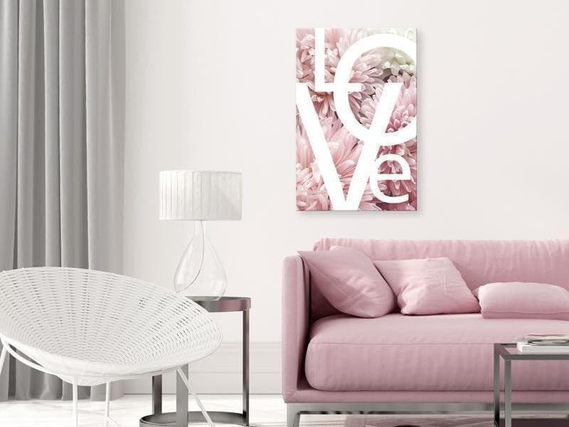 Quadro Love Letters (1 Part) Vertical in Poster e stampe Collezione Casa - Trebisacce, commercioVirtuoso.it
