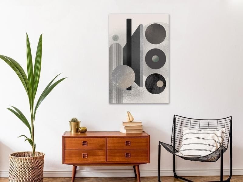 Quadro Geometric Order (1 Part) Vertical in Poster e stampe Collezione Casa - Trebisacce, commercioVirtuoso.it