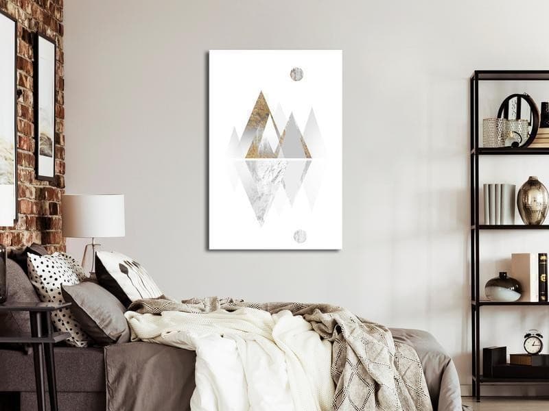Quadro Road to the Top (1 Part) Beige Vertical in Poster e stampe Collezione Casa - Trebisacce, commercioVirtuoso.it