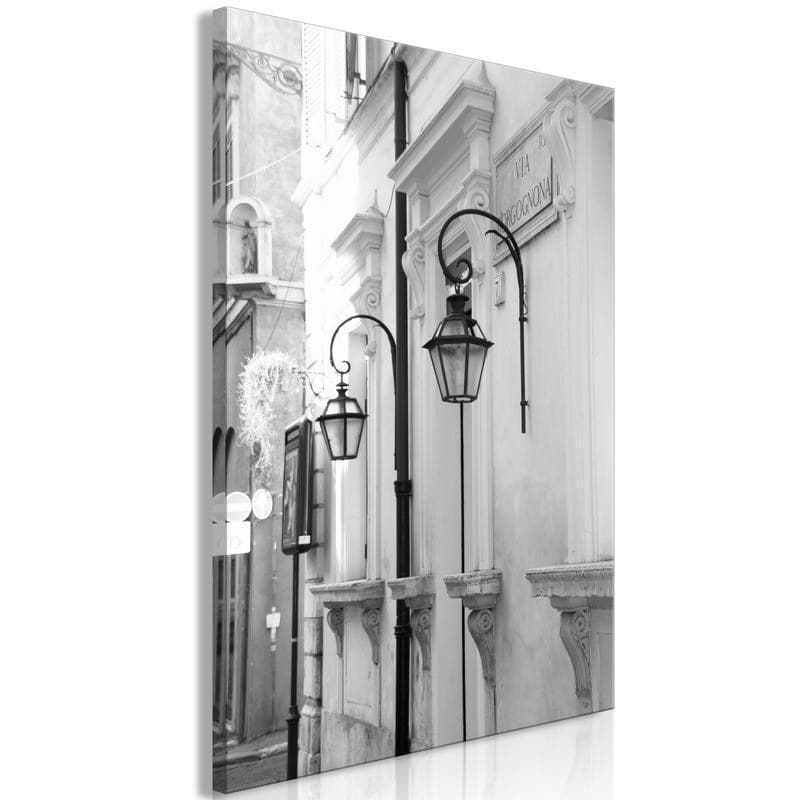 Quadro  Street Lamps (1 Part) Vertical