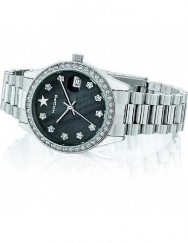 Hoops - Orologio Donna Super Luxury Madreperla Nera