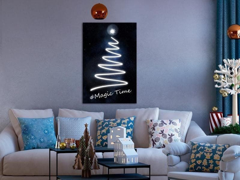Quadro Magic Time (1 Part) Vertical in Poster e stampe Collezione Casa - Trebisacce, commercioVirtuoso.it