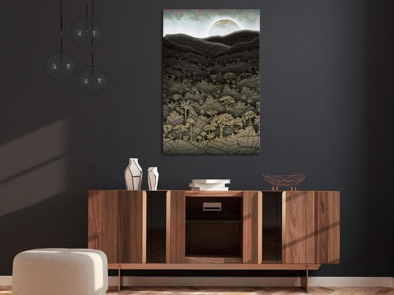 Quadro Jungle Structure (1 Part) Vertical in Poster e stampe Collezione Casa - Trebisacce, commercioVirtuoso.it