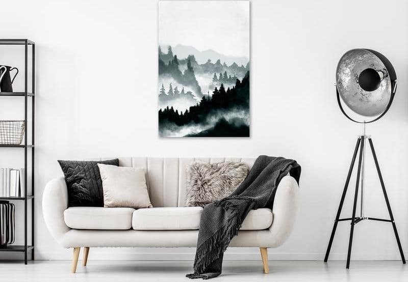 Quadro Hazy Landscape (1 Part) Vertical in Poster e stampe Collezione Casa - Trebisacce, commercioVirtuoso.it