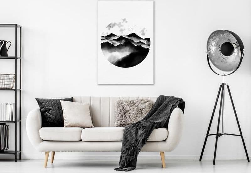 Quadro Mountain Landscape (1 Part) Vertical in Poster e stampe Collezione Casa - Trebisacce, commercioVirtuoso.it