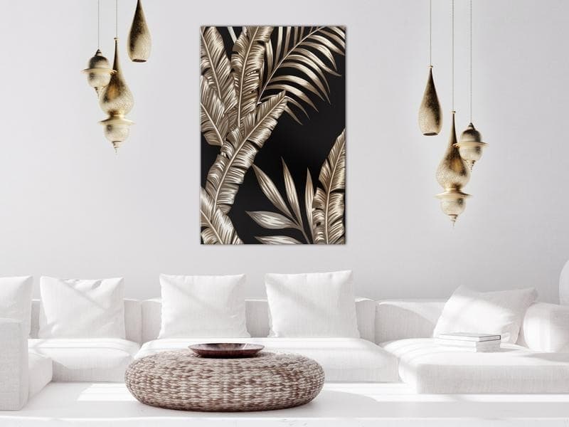 Quadro Golden Island (1 Part) Vertical in Poster e stampe Collezione Casa - Trebisacce, commercioVirtuoso.it