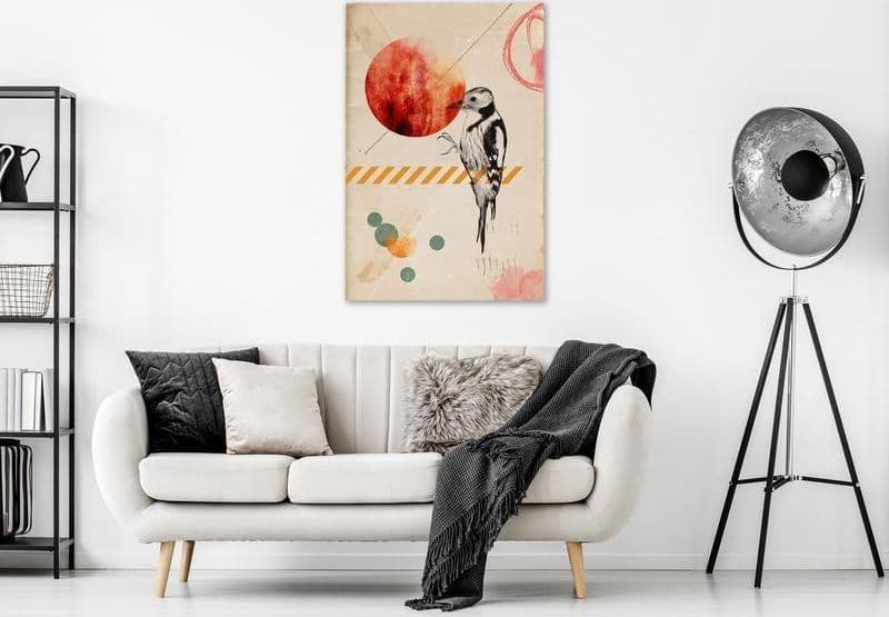 Quadro Bird Mail (1 Part) Vertical in Poster e stampe Collezione Casa - Trebisacce, commercioVirtuoso.it