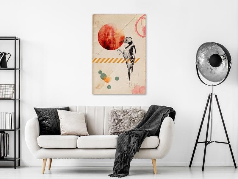 Quadro Bird Mail (1 Part) Vertical in Poster e stampe Collezione Casa - Trebisacce, commercioVirtuoso.it