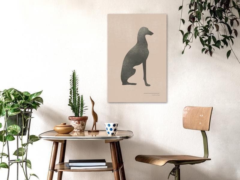 Quadro Calm Greyhound (1 Part) Vertical in Poster e stampe Collezione Casa - Trebisacce, commercioVirtuoso.it