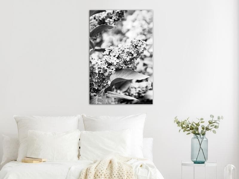 Quadro Monochrome Lilac (1 Part) Vertical in Poster e stampe Collezione Casa - Trebisacce, commercioVirtuoso.it